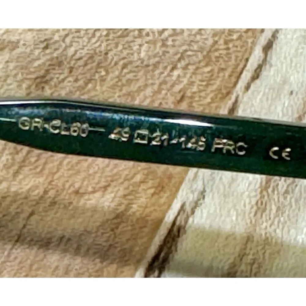 Diff Eyewear Green Frames. Style: GR-CL60.